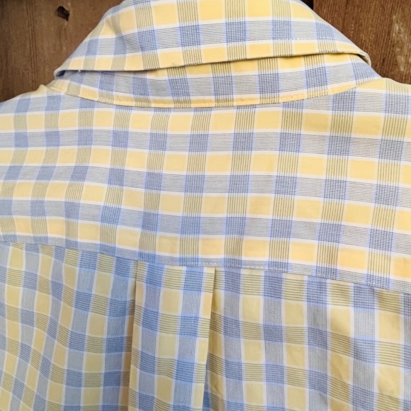 Roundtree & Yorke Gold Label 17 32/33, Pronto Uomo L NonIron Cotton Plaid Bundle - Picture 16 of 16